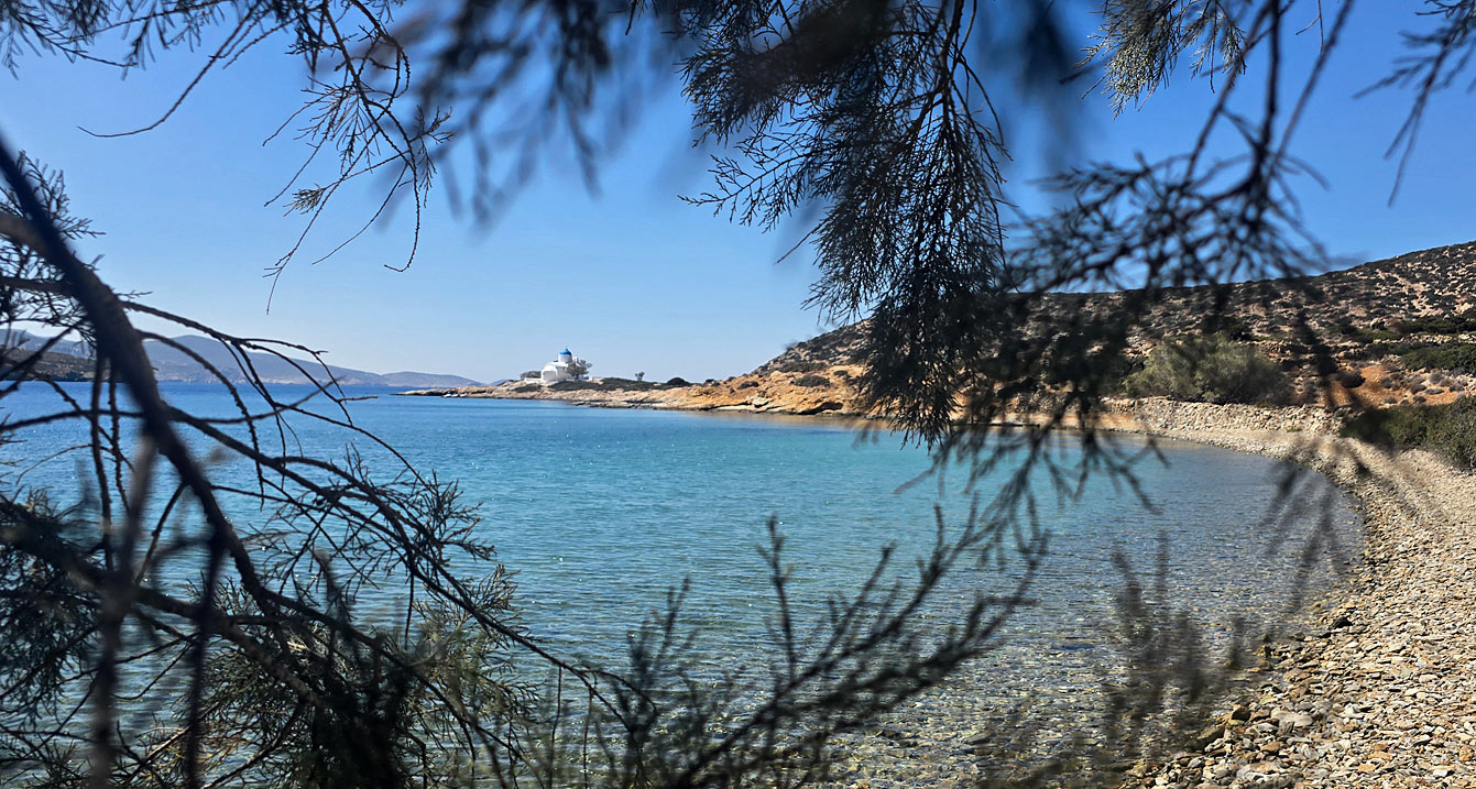 chemin pour aller à Maltezi beach, Amorgos
