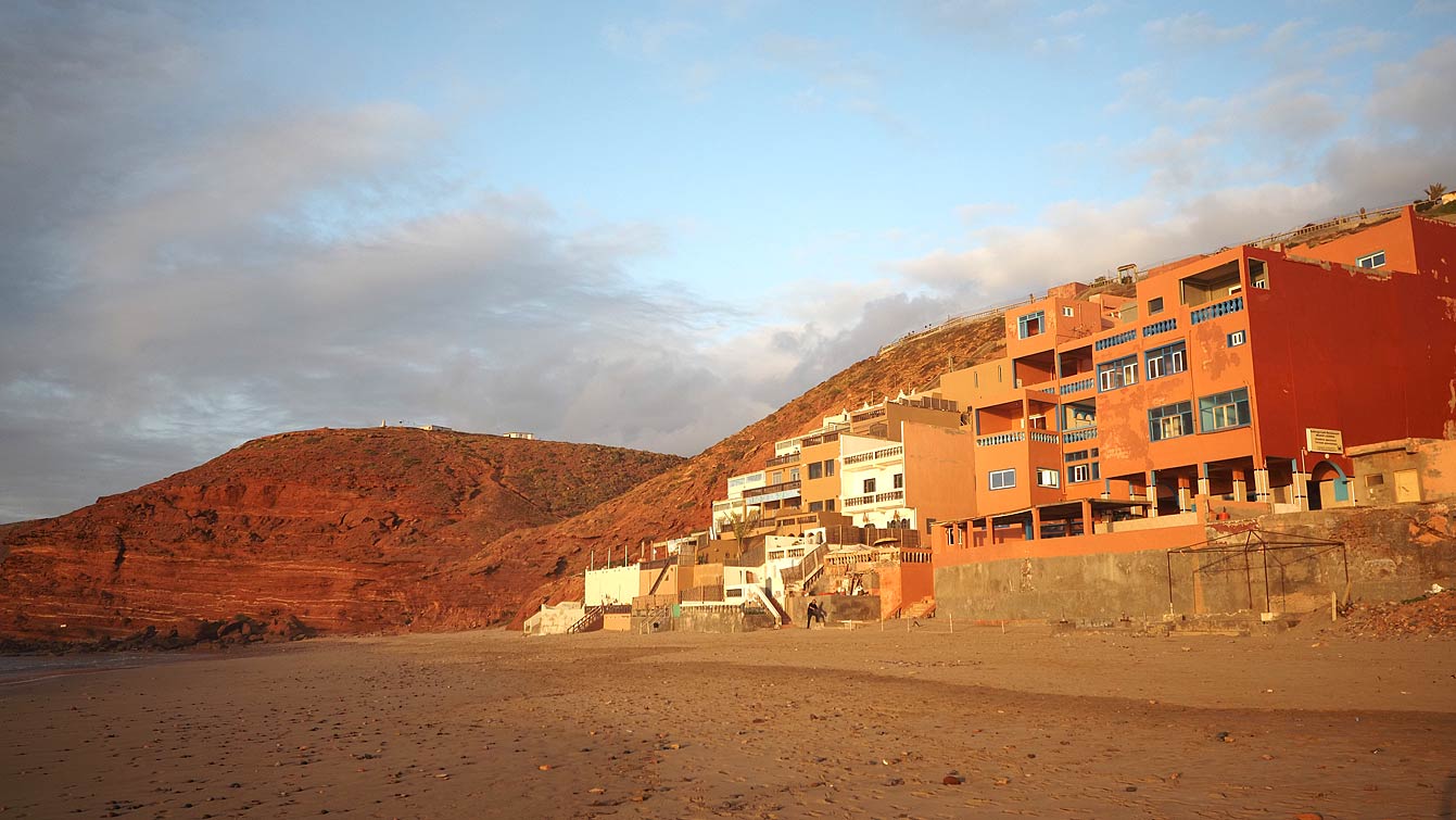 Plage de Legzira au Maroc