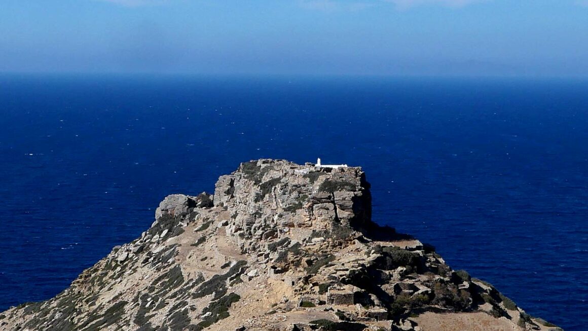 La cité antique d'Arkesini, Amorgos