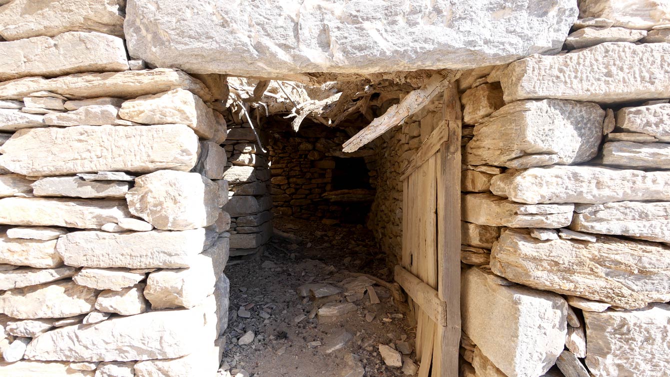 ruines de l'Ancienne Arkesini à Amorgos