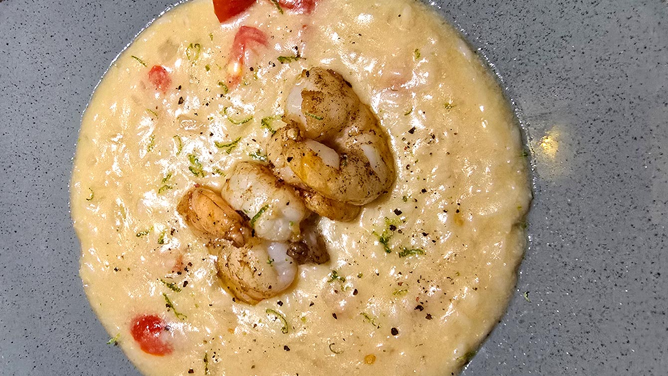 Risotto aux crevettes