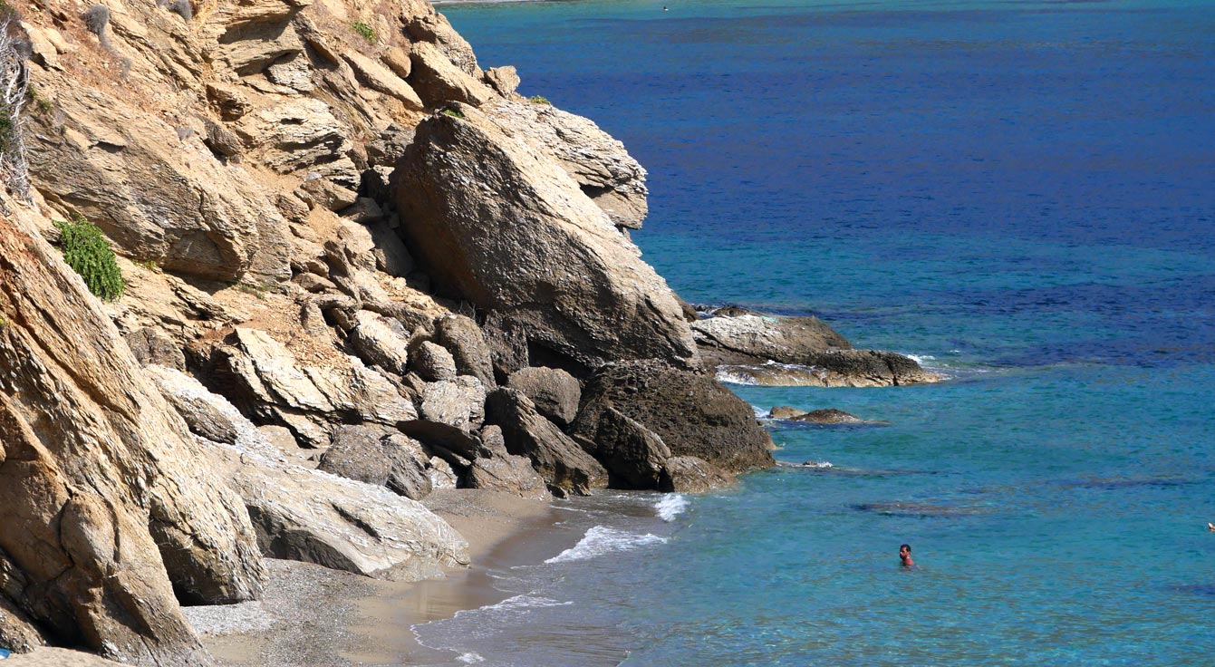 Plage de Levrossos (Amorgos)
