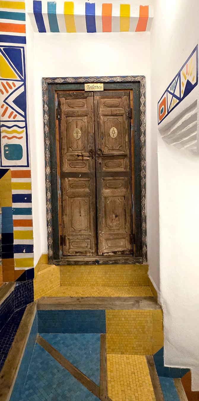 les toilettes de Salut Maroc