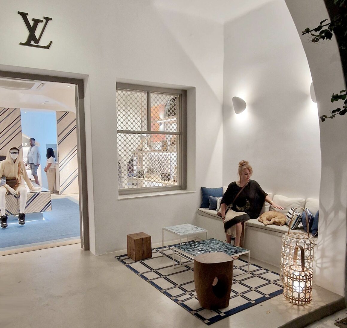 Louis Vuitton à Mykonos