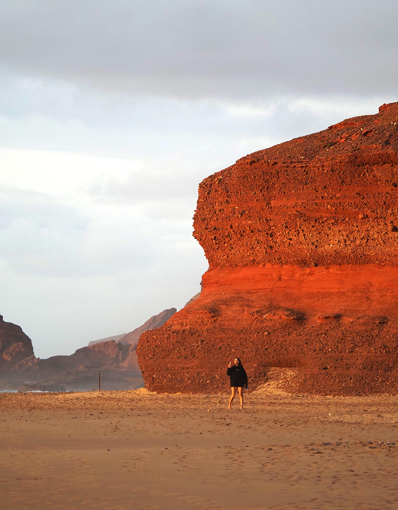 Plage de Legzira au Maroc