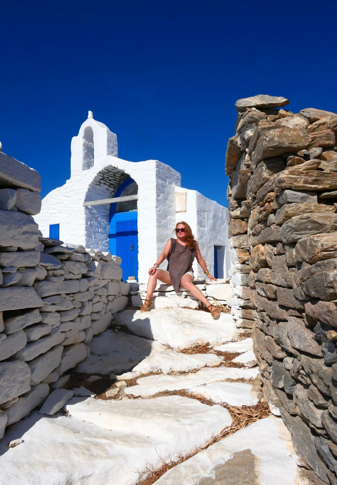 La cité antique d'Arkesini, Amorgos
