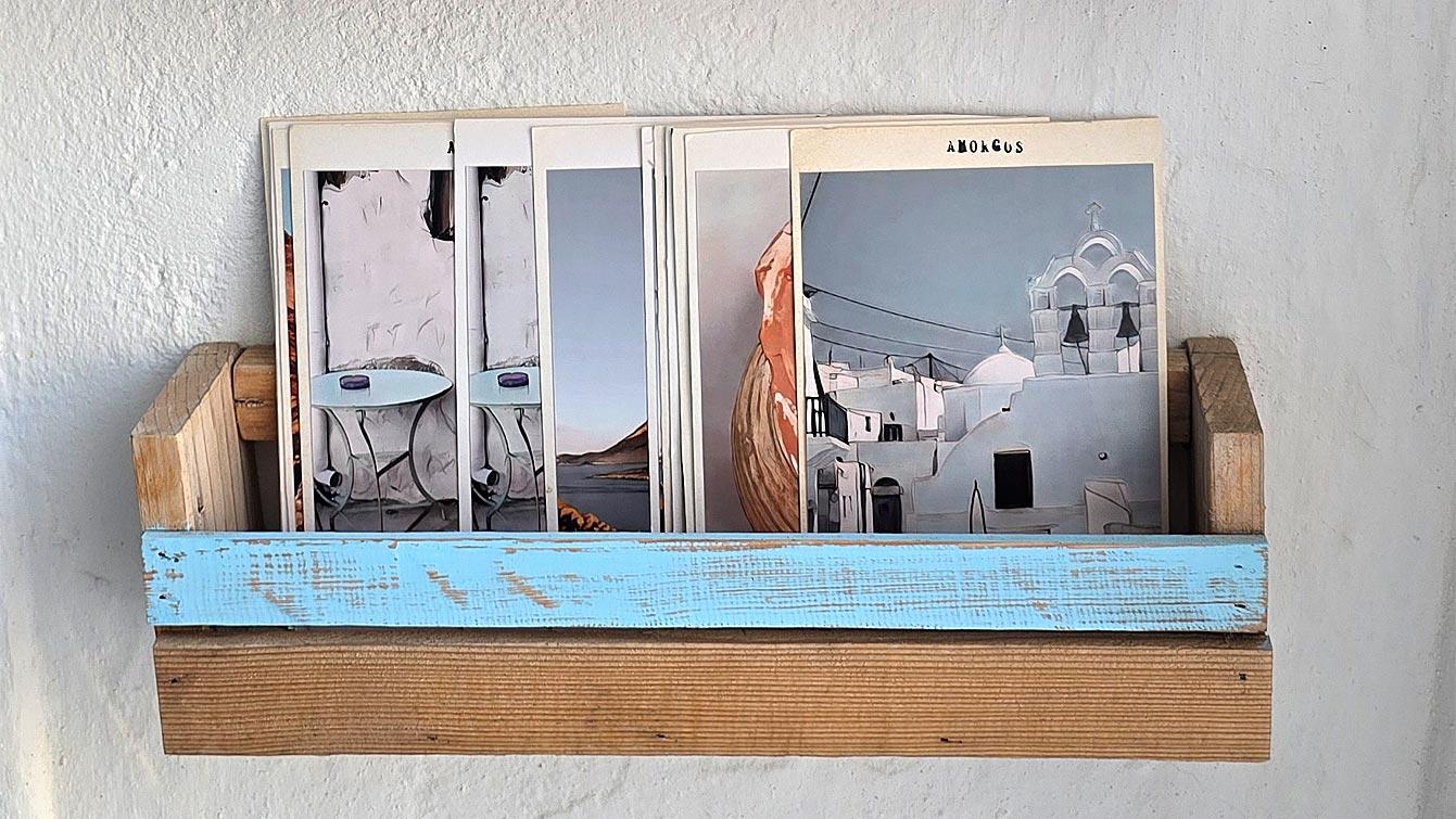 Cartes postales d'Amorgos, Agapi
