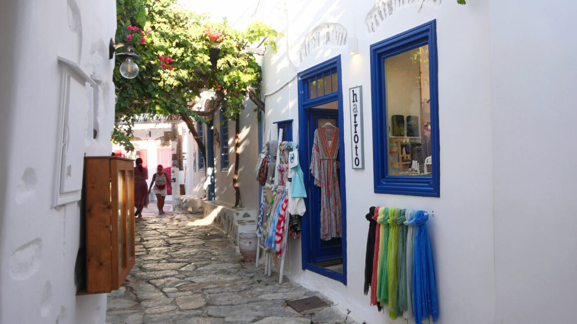 ruelles, chora d'Amorgos