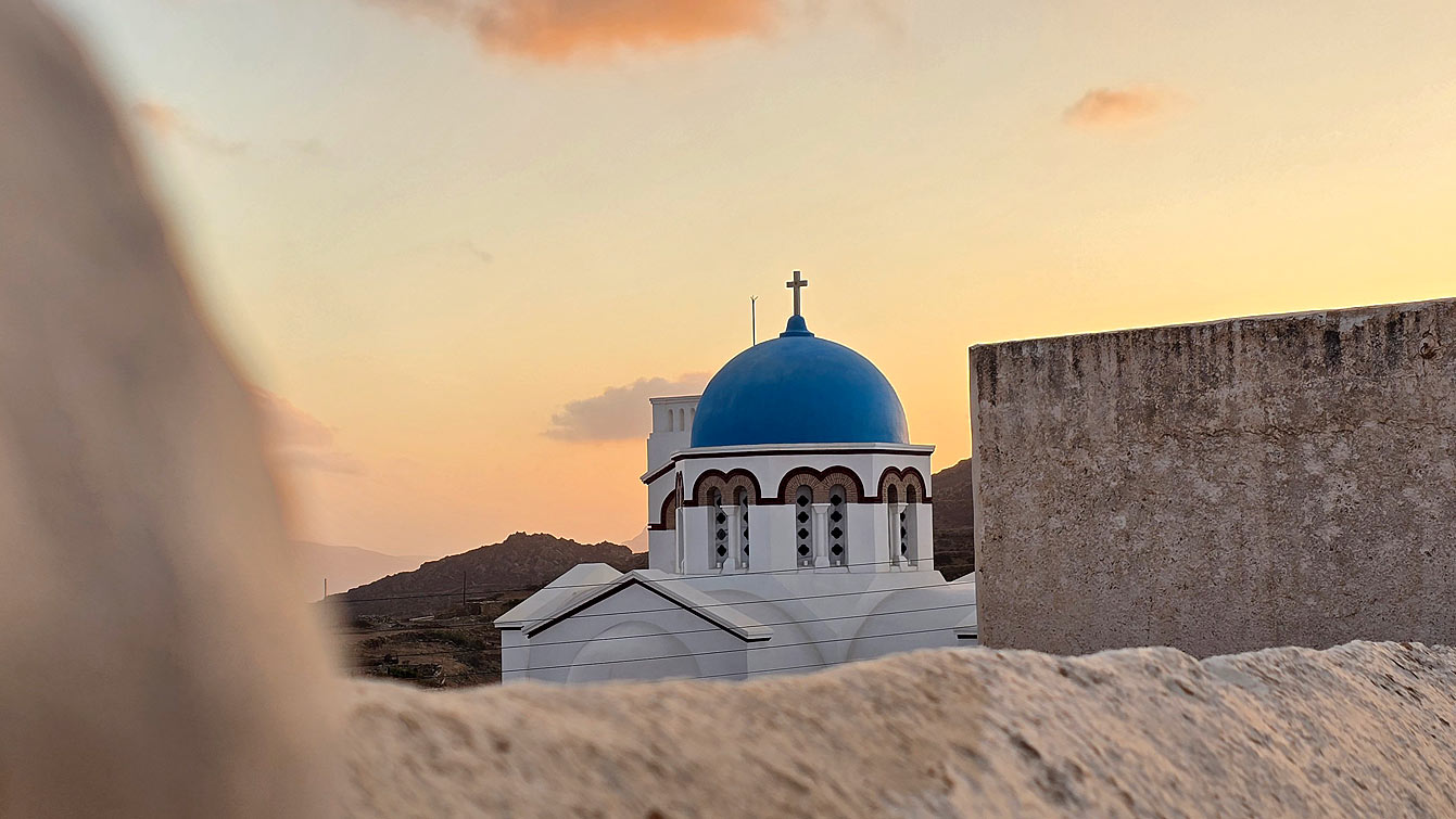 Église d'Agioi Anargyroi, Tholaria, Amorgos
