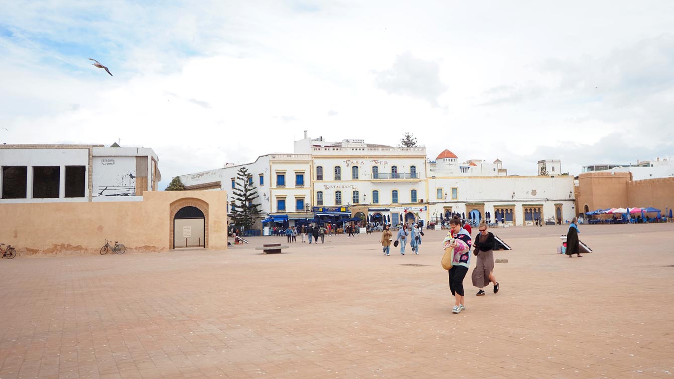 La Place Moulay Hassan, essaouira