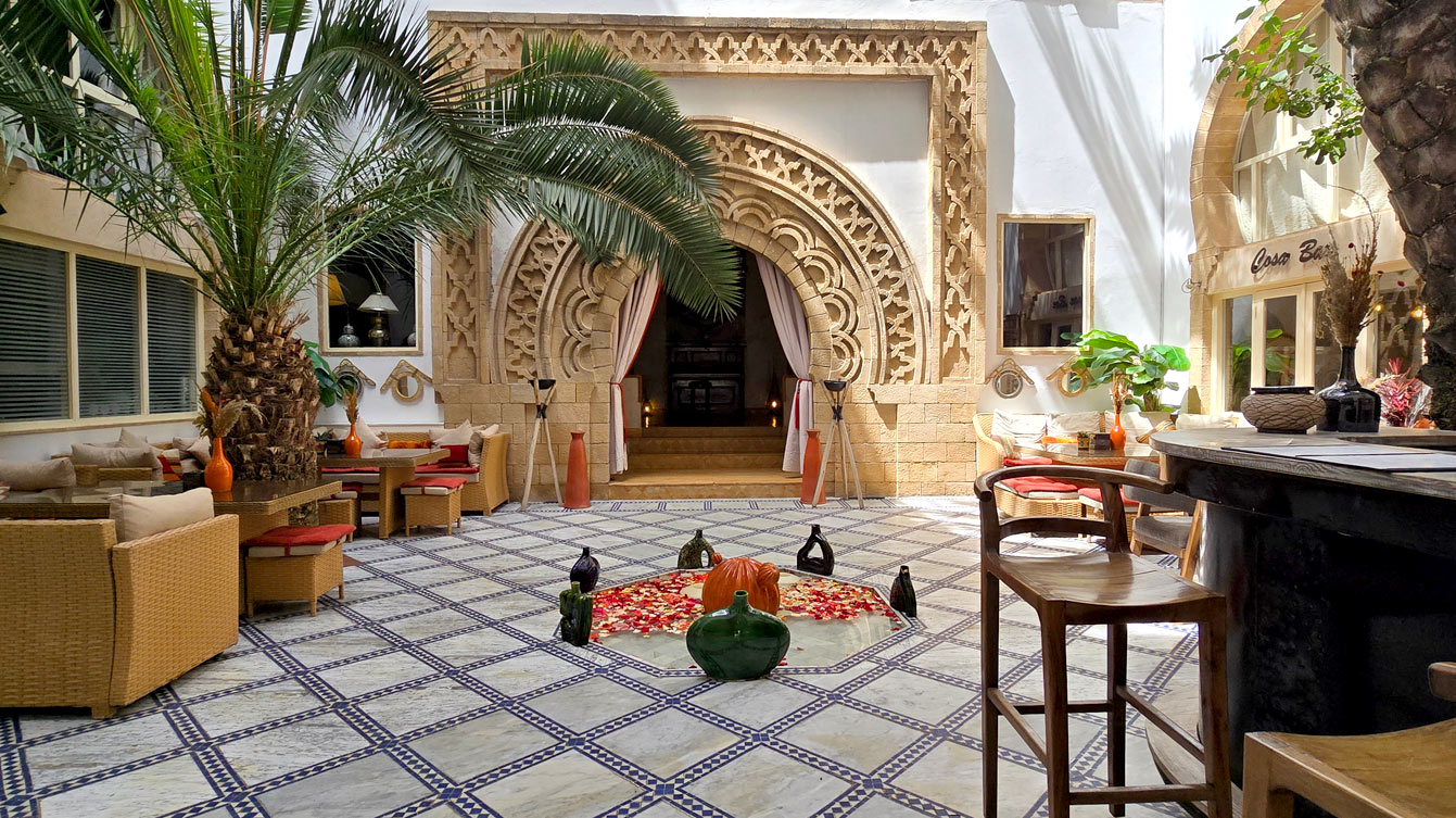 entrée Riad Dar L'Oussia