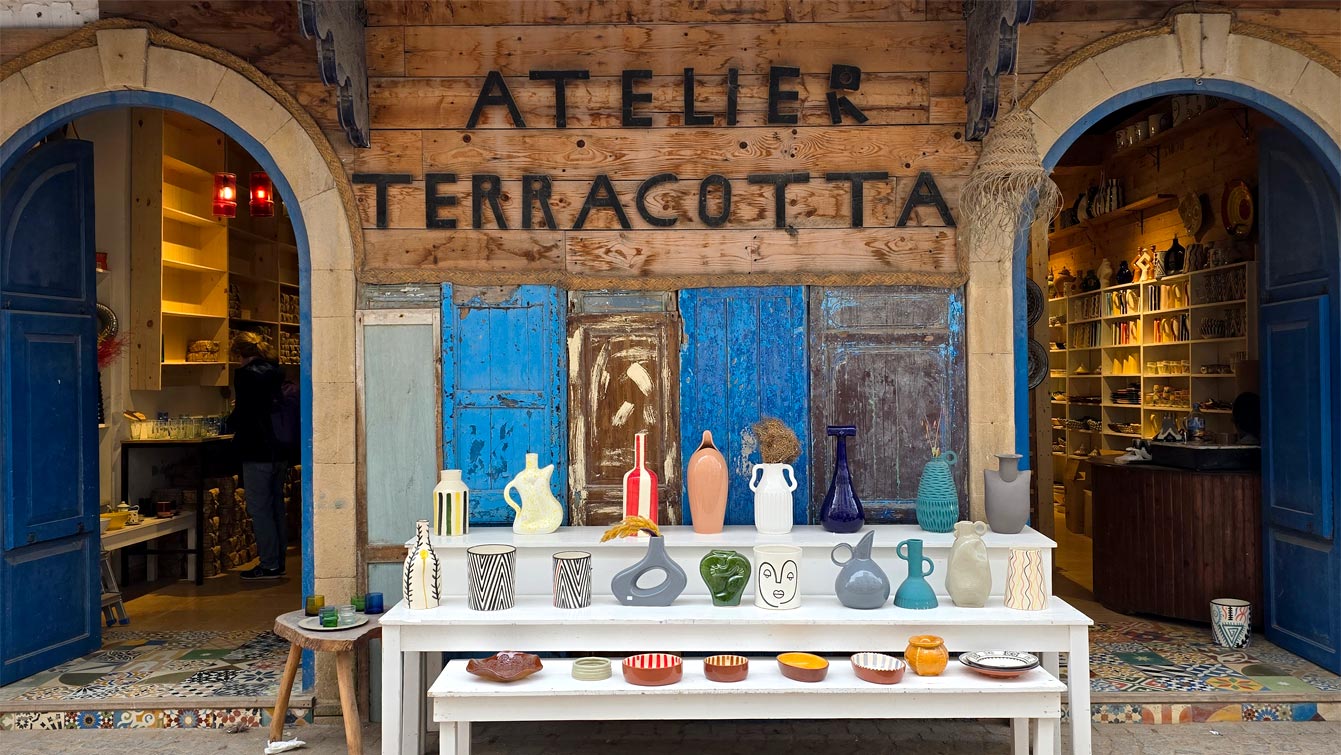 Atelier terracotta, Essaouira