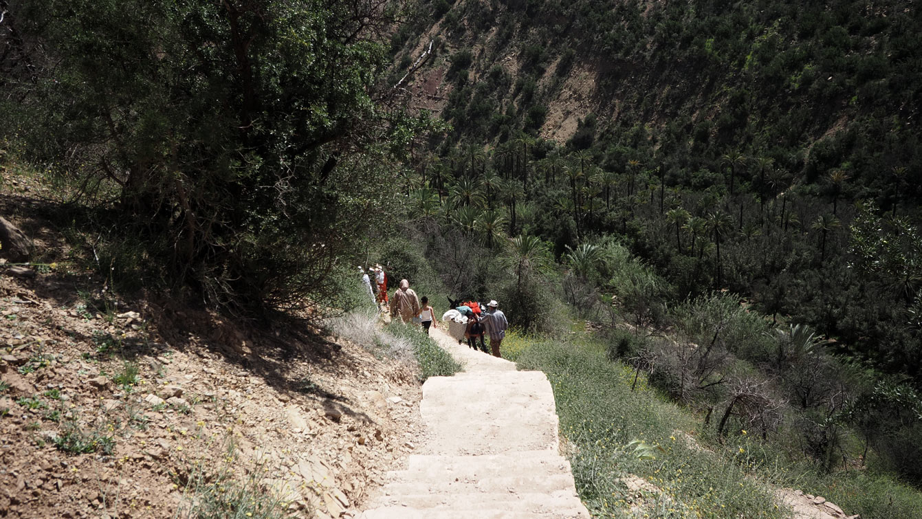 sentier pour la Vallée du Paradis, Agadir