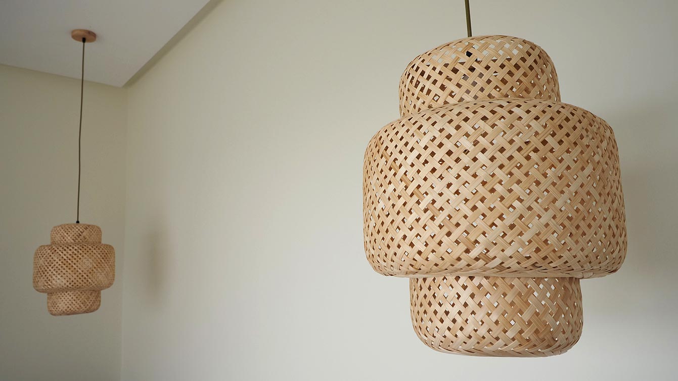 Détail déco avec suspensions