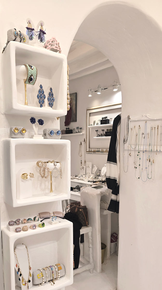 bijoux : Boutique Malama à Folegandros