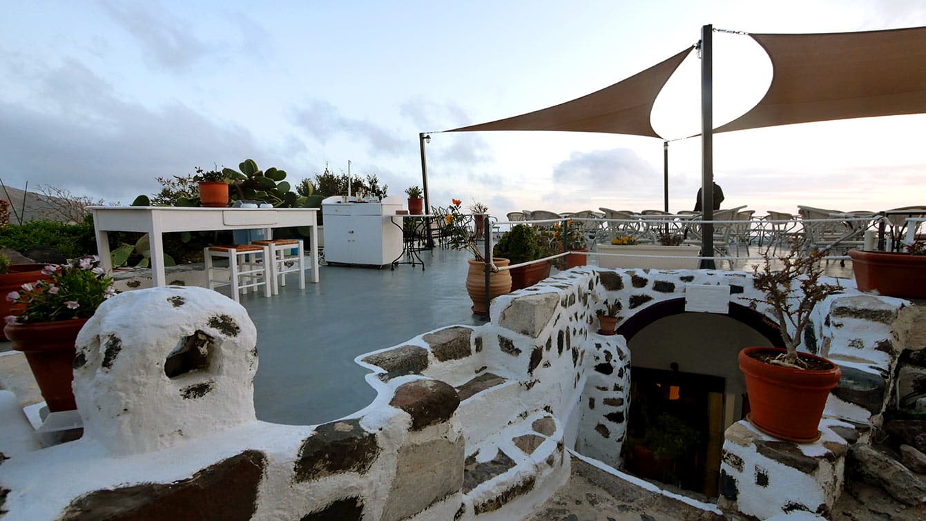 Franco's Cafe (Pyrgos) : la terrasse
