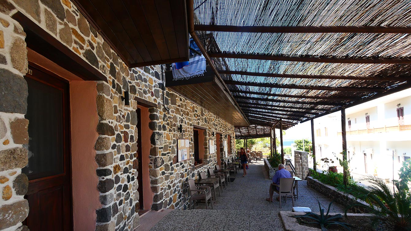 terrasse du Romantzo Hotel (Nisyros)
