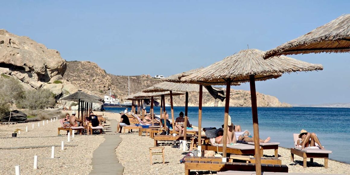 Petra beach, patmos