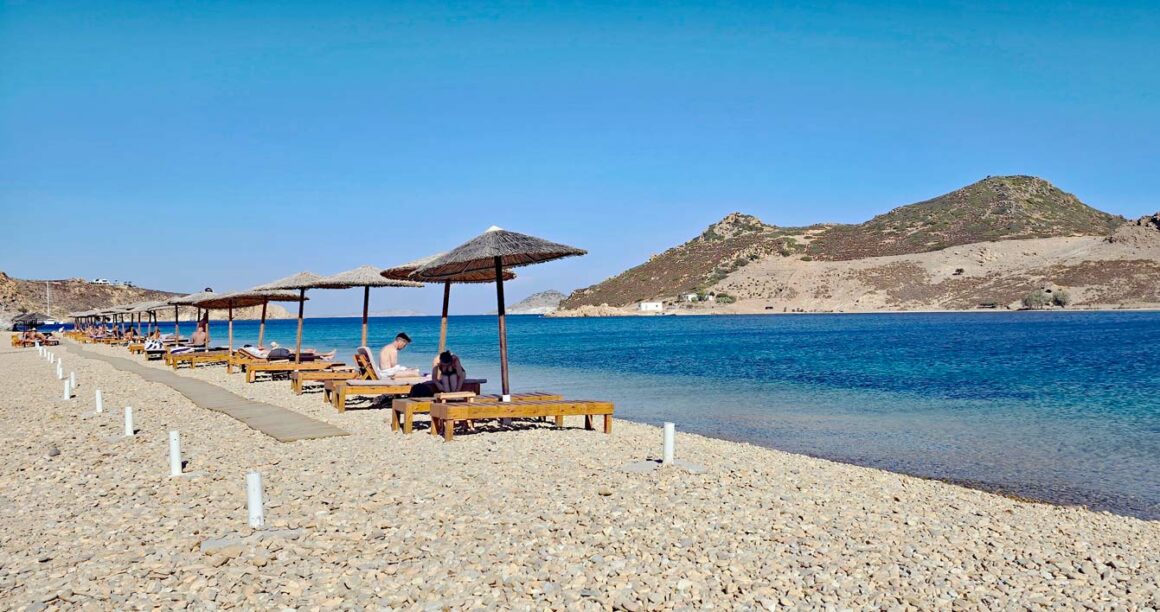 Petra beach, patmos