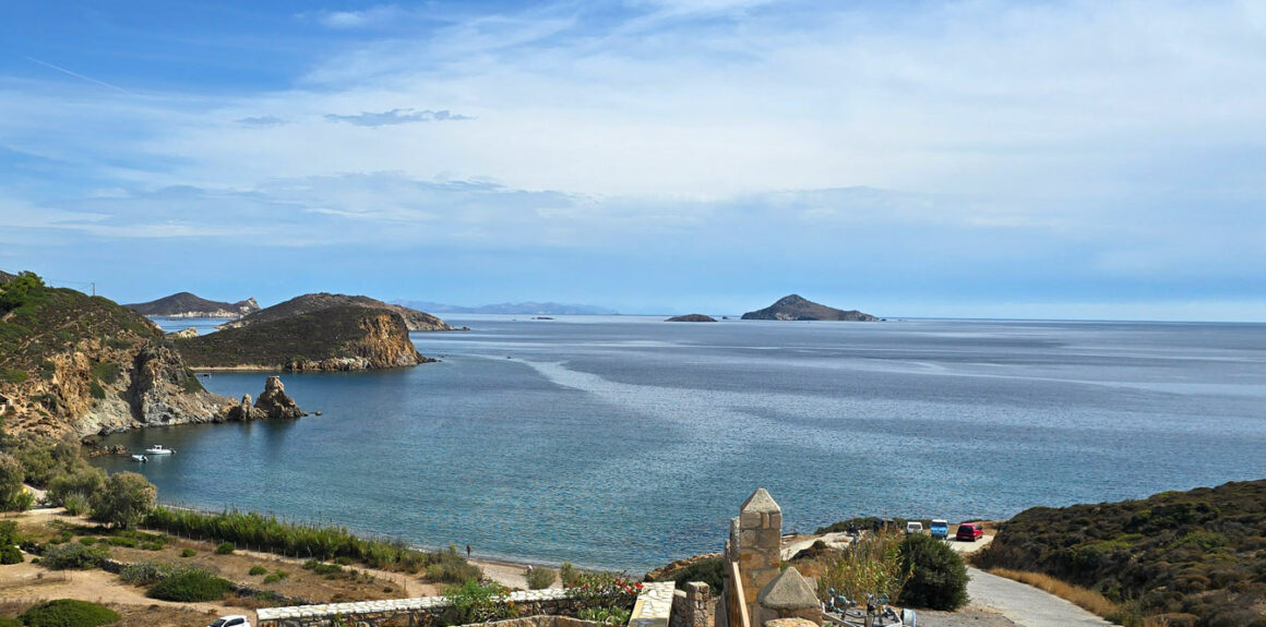 Vagia, plage à Patmos