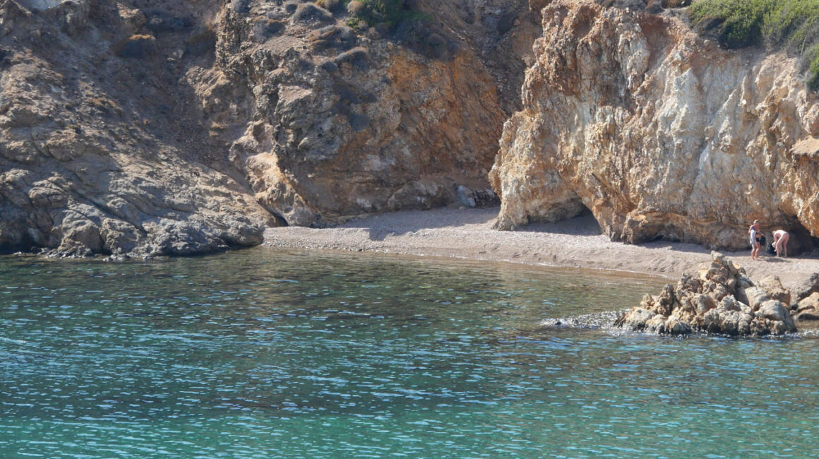 Vagia, plage à Patmos