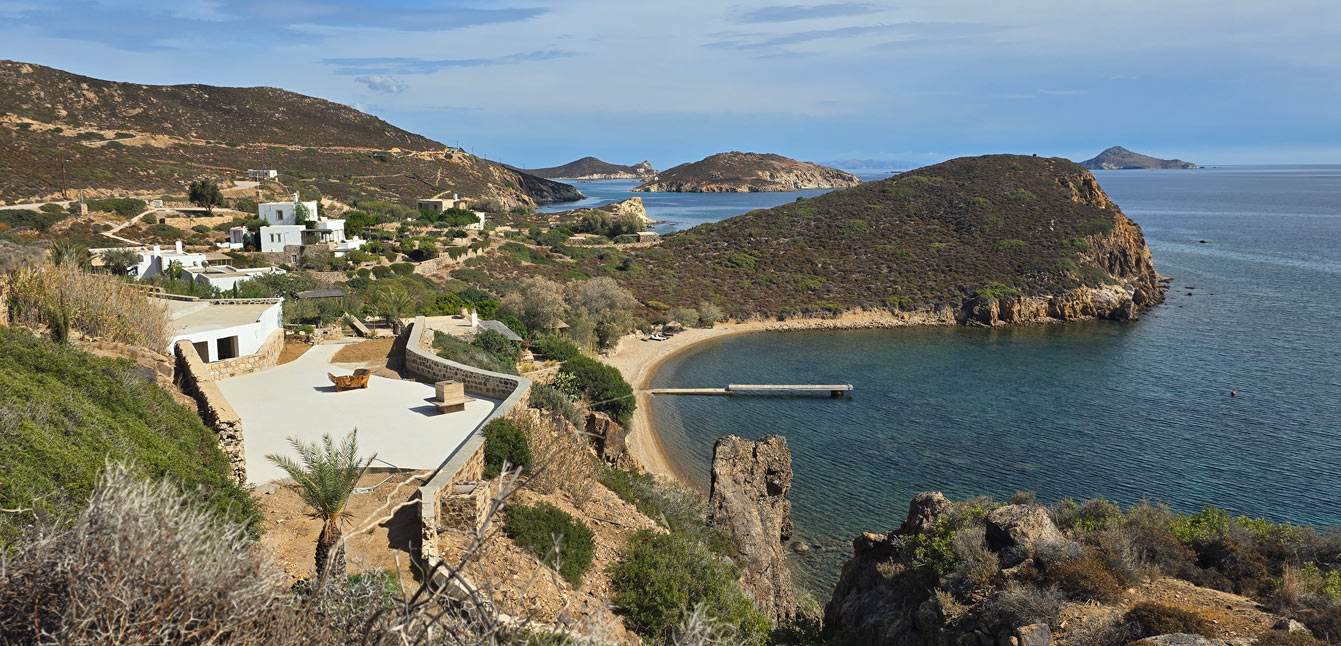 Plage privée près de Vagia