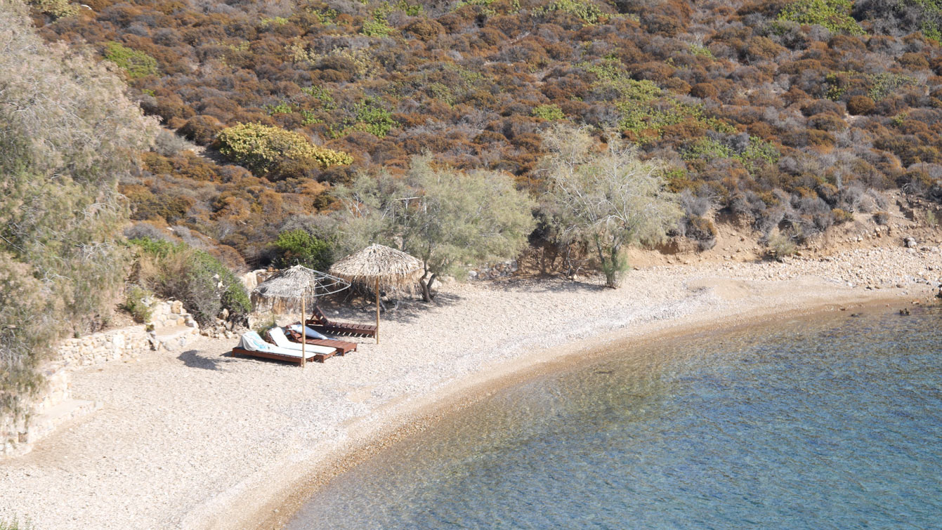 Plage privée près de Vagia