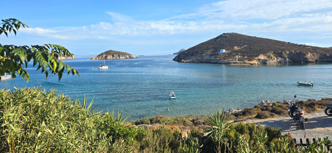 Livadi Giranou / Geranos, Plage Patmos