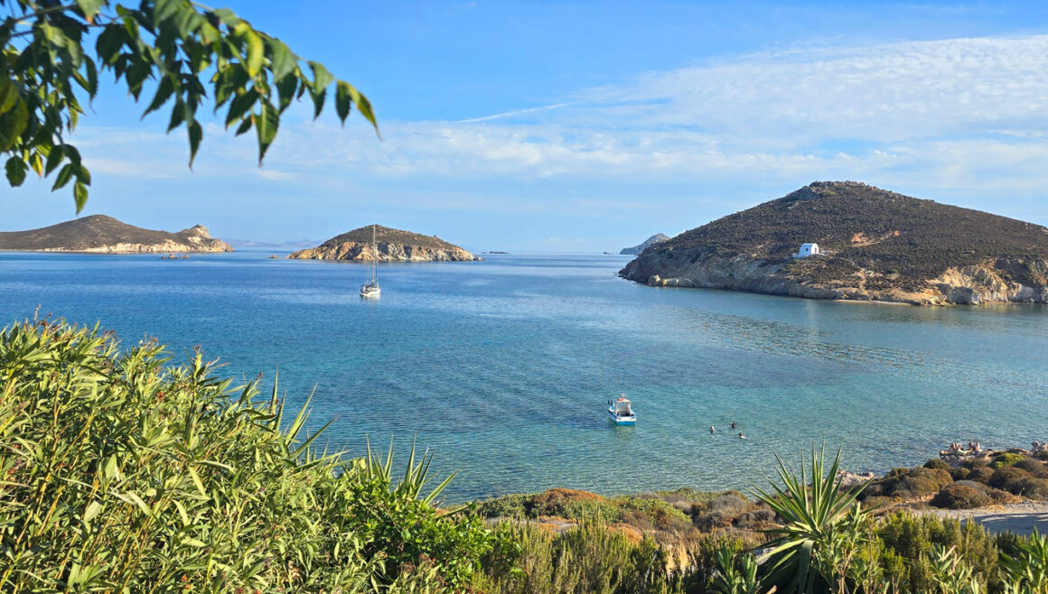 Livadi Giranou / Geranos, Plage Patmos