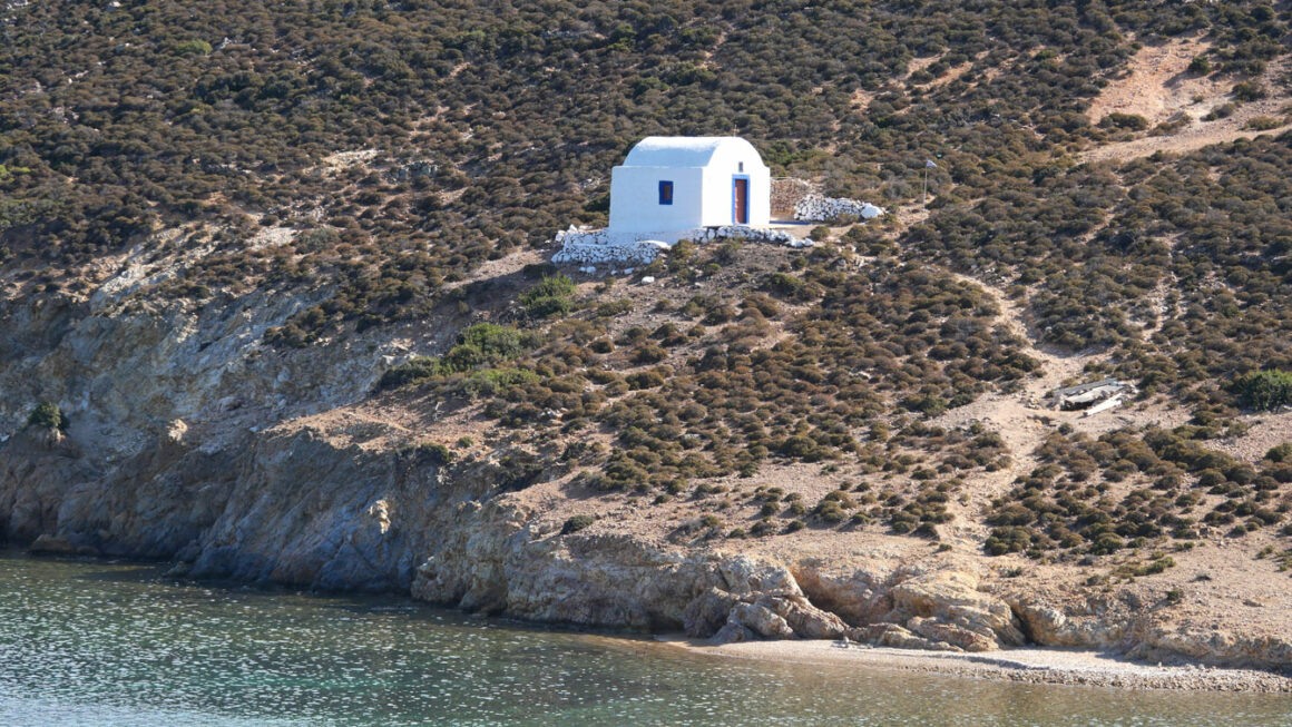 Livadi Giranou / Geranos, Plage Patmos