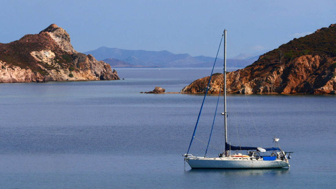 Livadi Giranou / Geranos, Plage Patmos