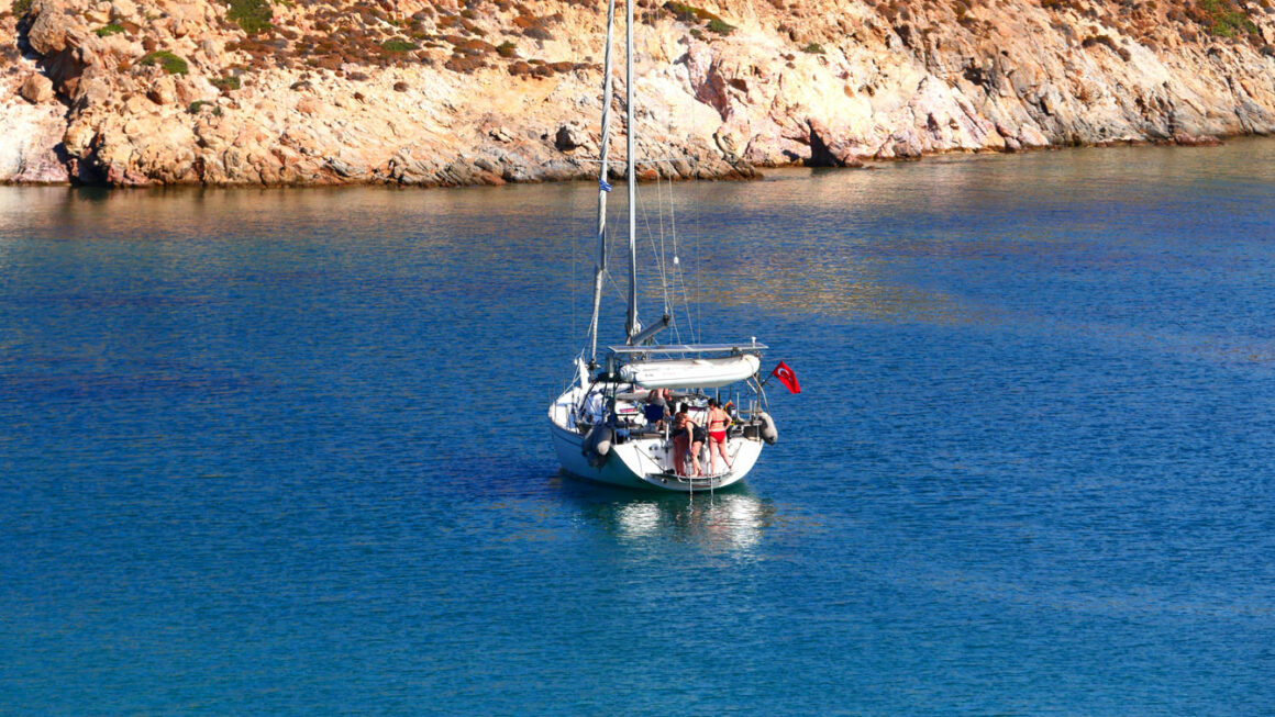 Livadi Giranou / Geranos, Plage Patmos