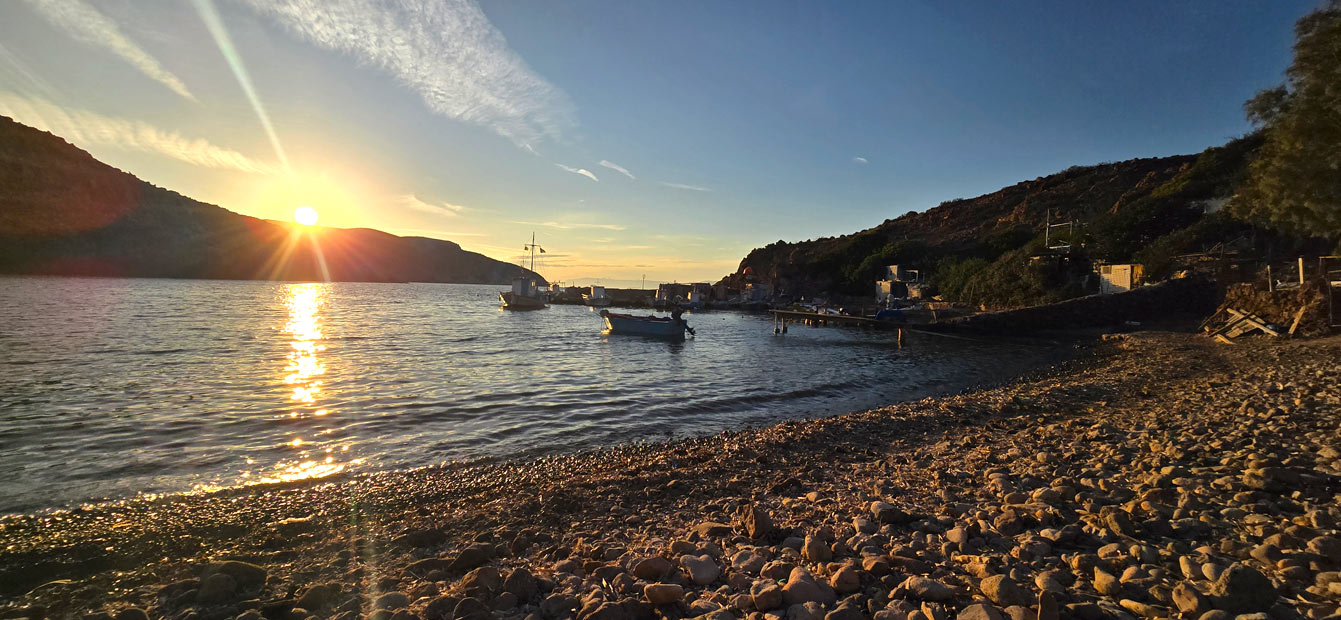 Livadi Kalogiron, plage à patmos