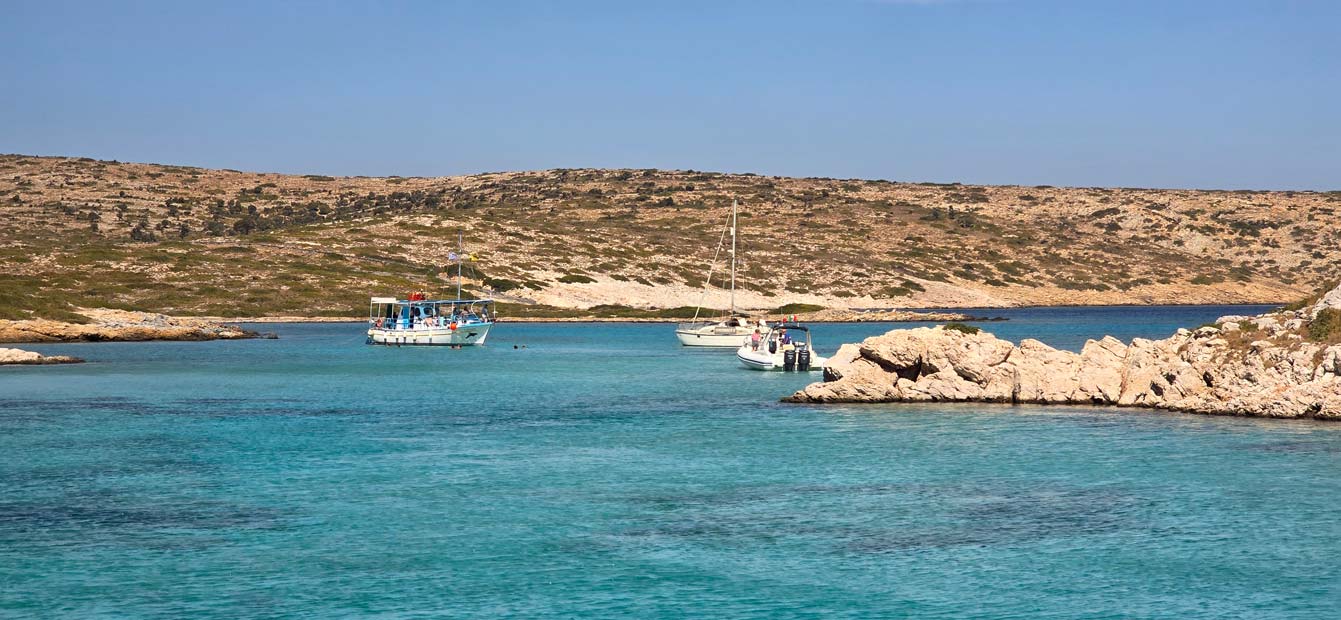 Tiganakia, la plage la plus célèbre de l'île d'Arkoi 