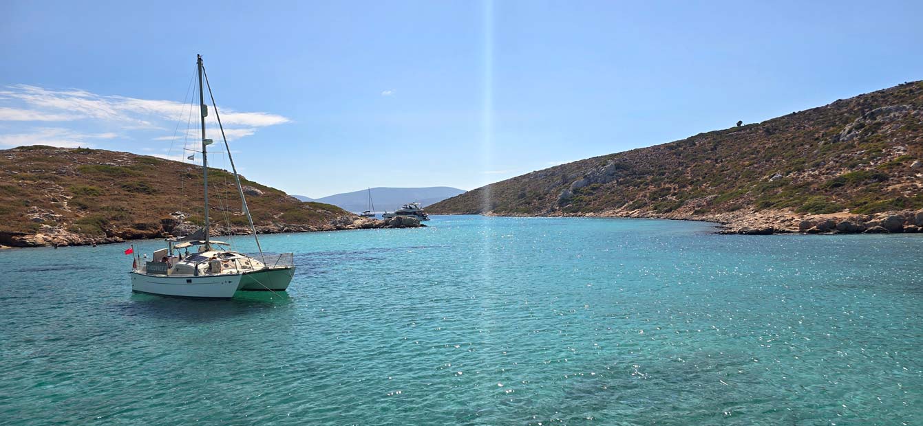 Tiganakia, la plage la plus célèbre de l'île d'Arkoi 
