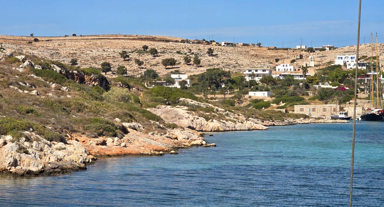 L'île d'Arki, près de Patmos