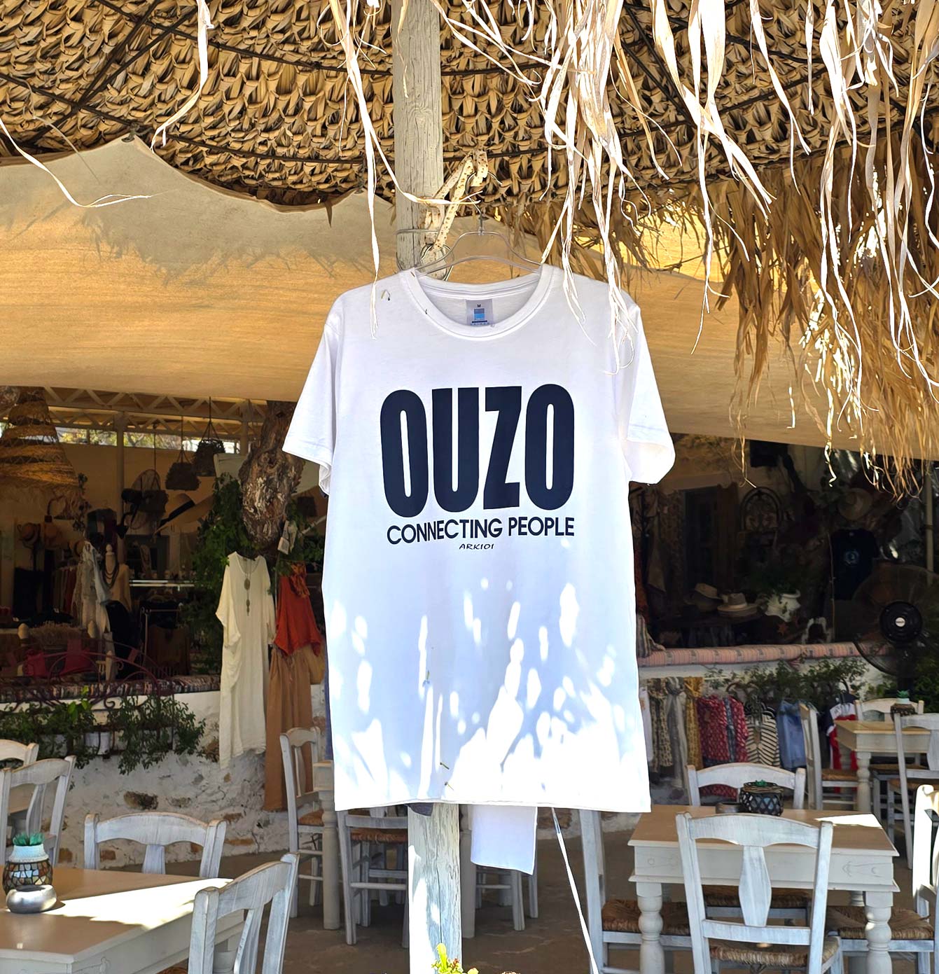 L'île d'Arki, près de Patmos : shopping