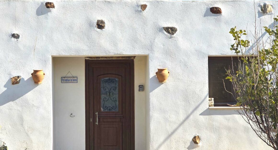 maison traditionnelle sur l'île d'Arki