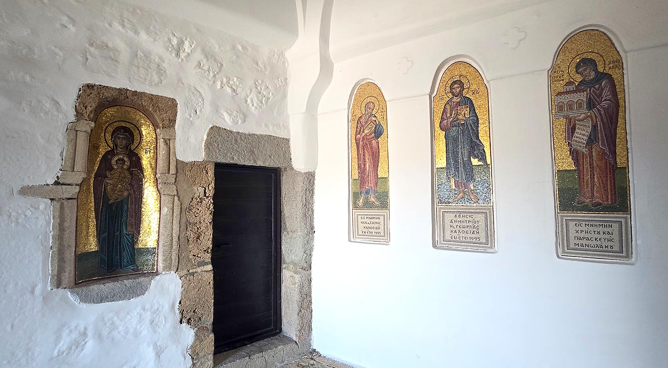 Patmos : le monastère Sain-Jean