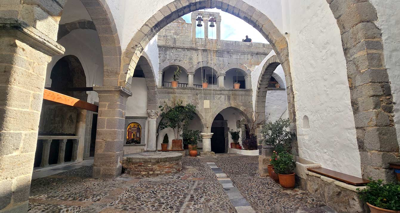 Patmos : le monastère Sain-Jean