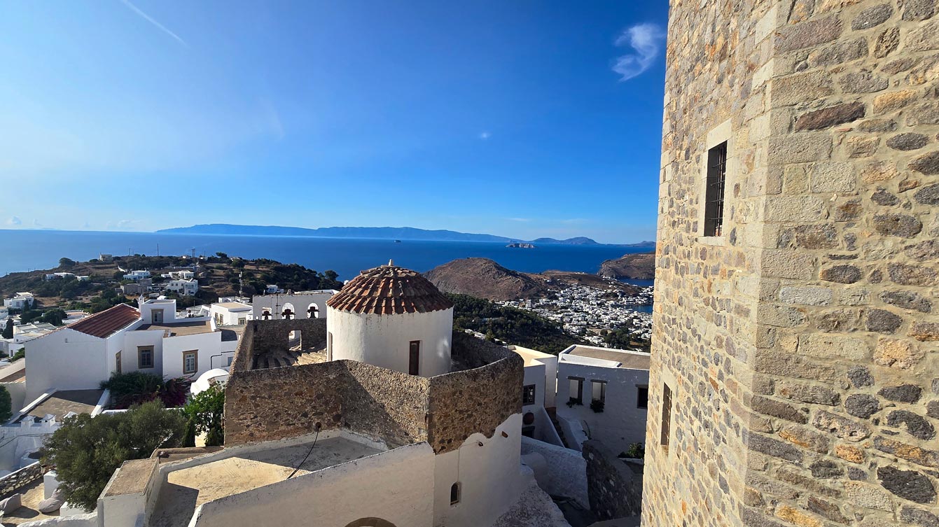 Patmos : le monastère Sain-Jean