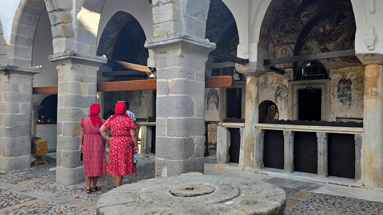 Patmos : le monastère Sain-Jean