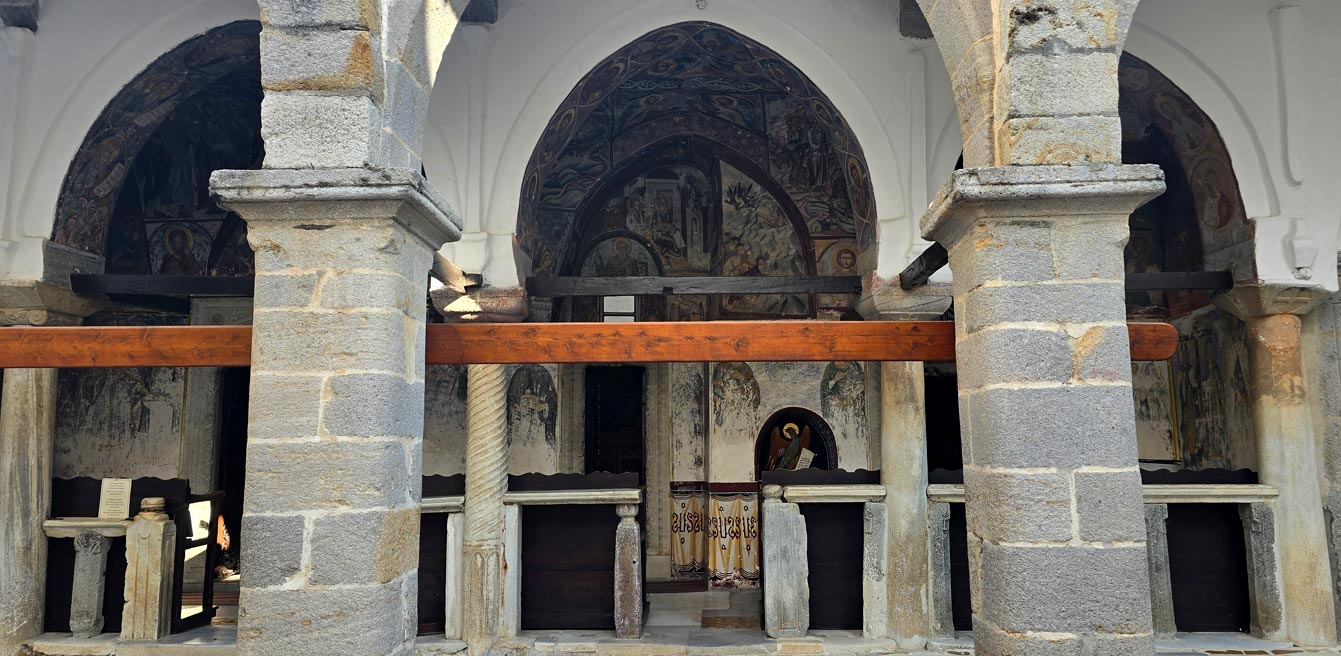 Patmos : le monastère Sain-Jean