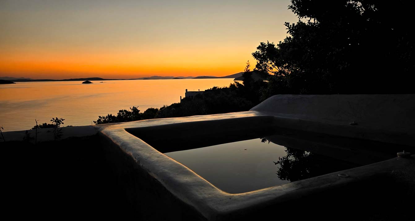 Le matin au Eirini Luxury Hotel Villas Patmos 