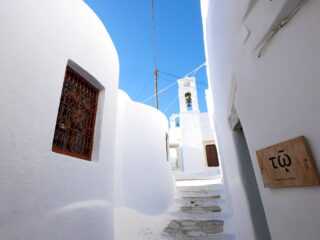 Dans la chora d'Amorgos