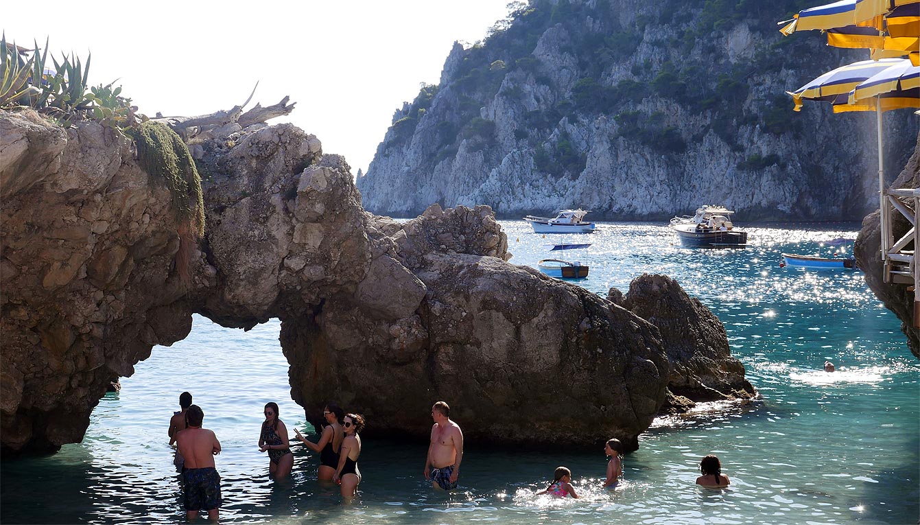 Le Rocher des sirènes, « Scoglio delle Sirene », Capri
