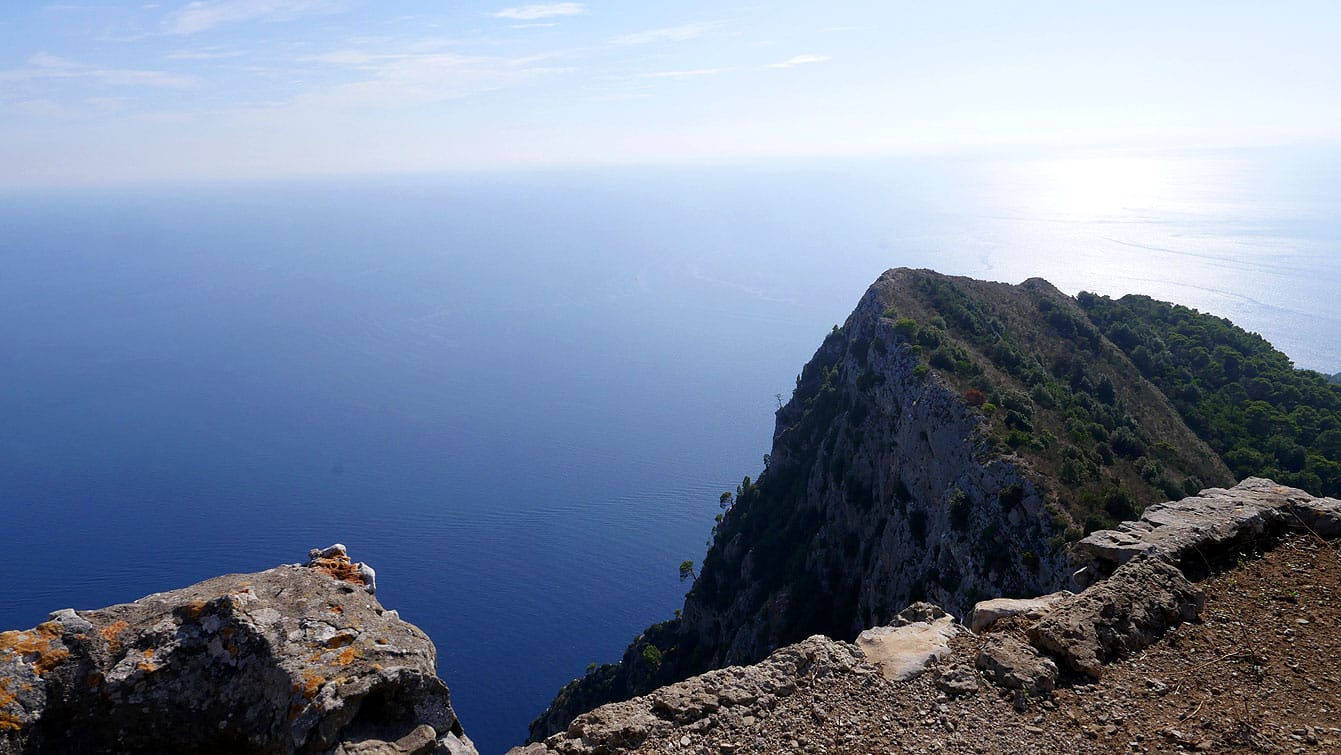 Le monte Solaro (Capri)
