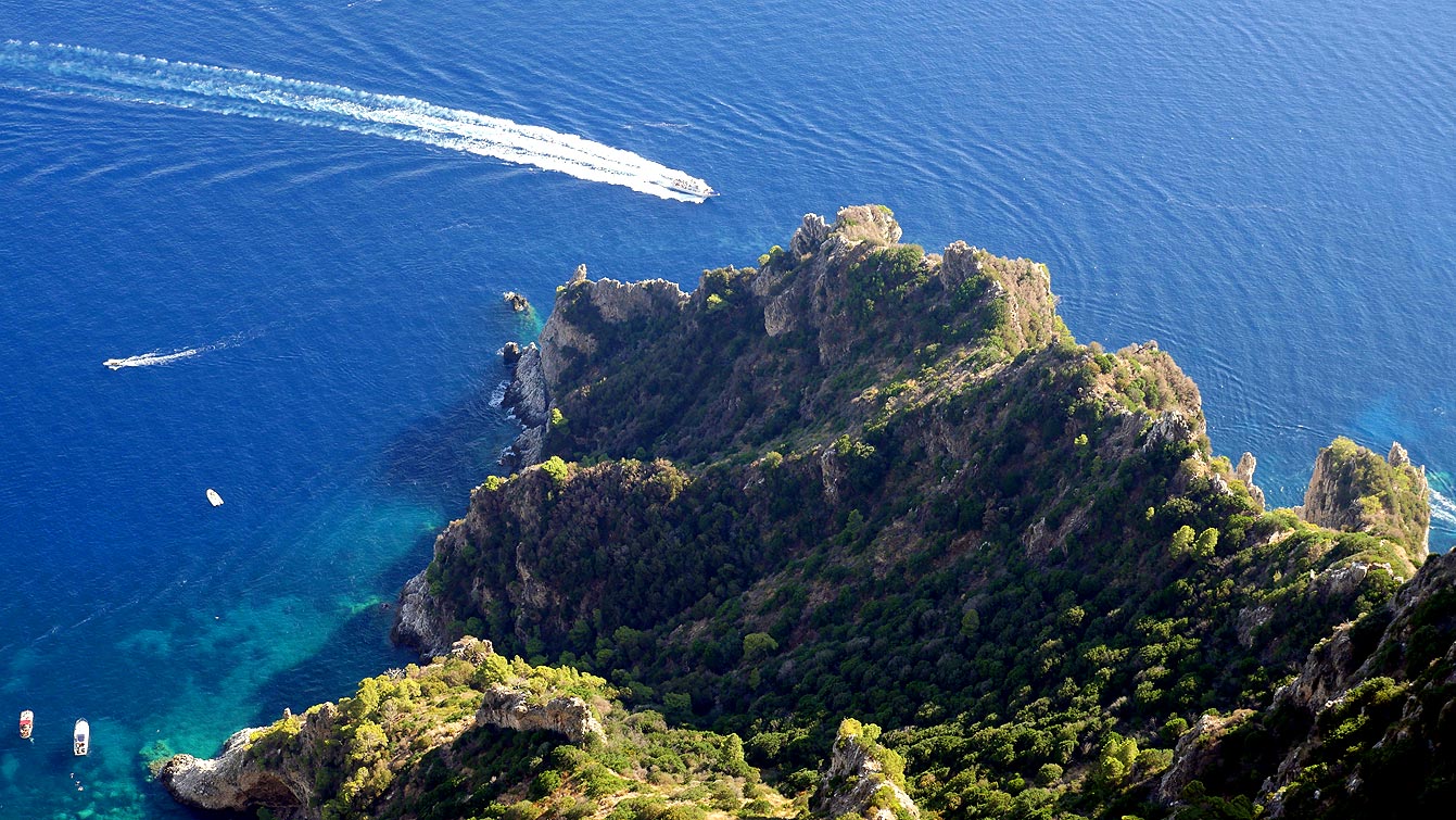 Le monte Solaro (Capri)
