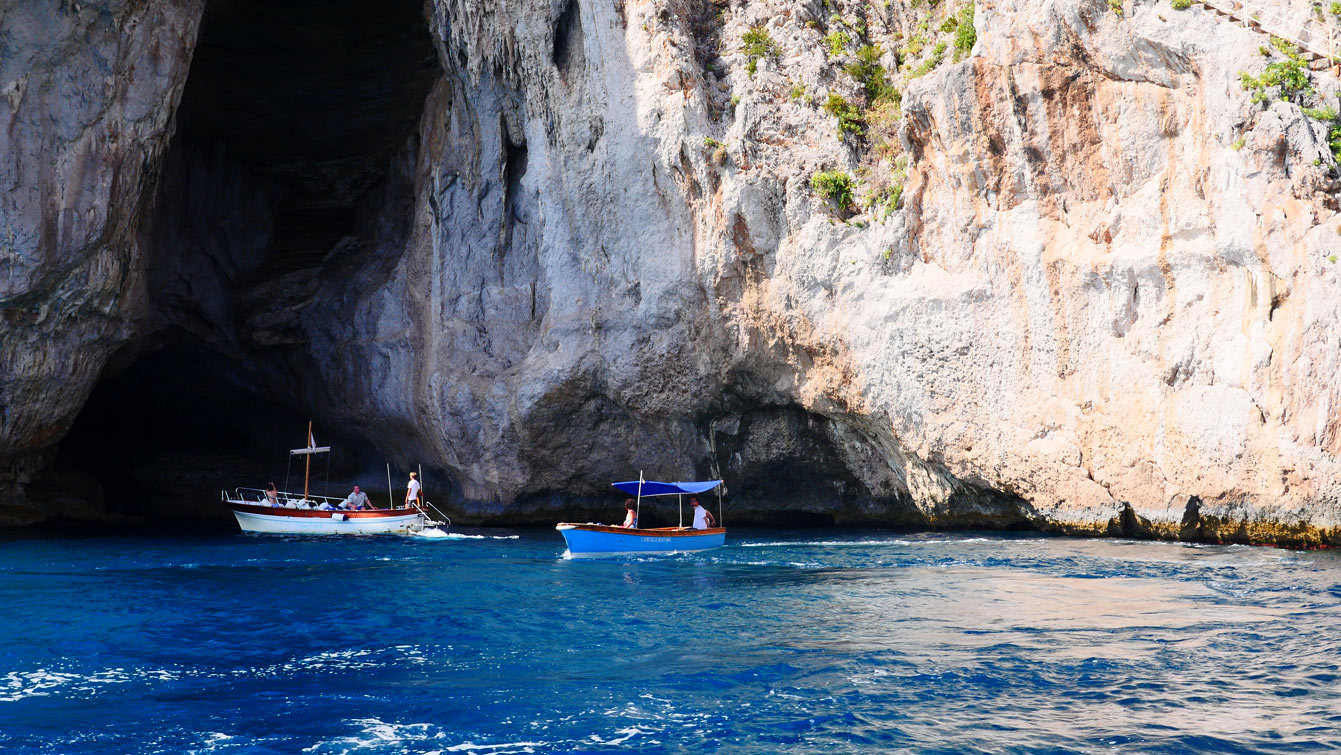 La Grotte Blanche, Capri