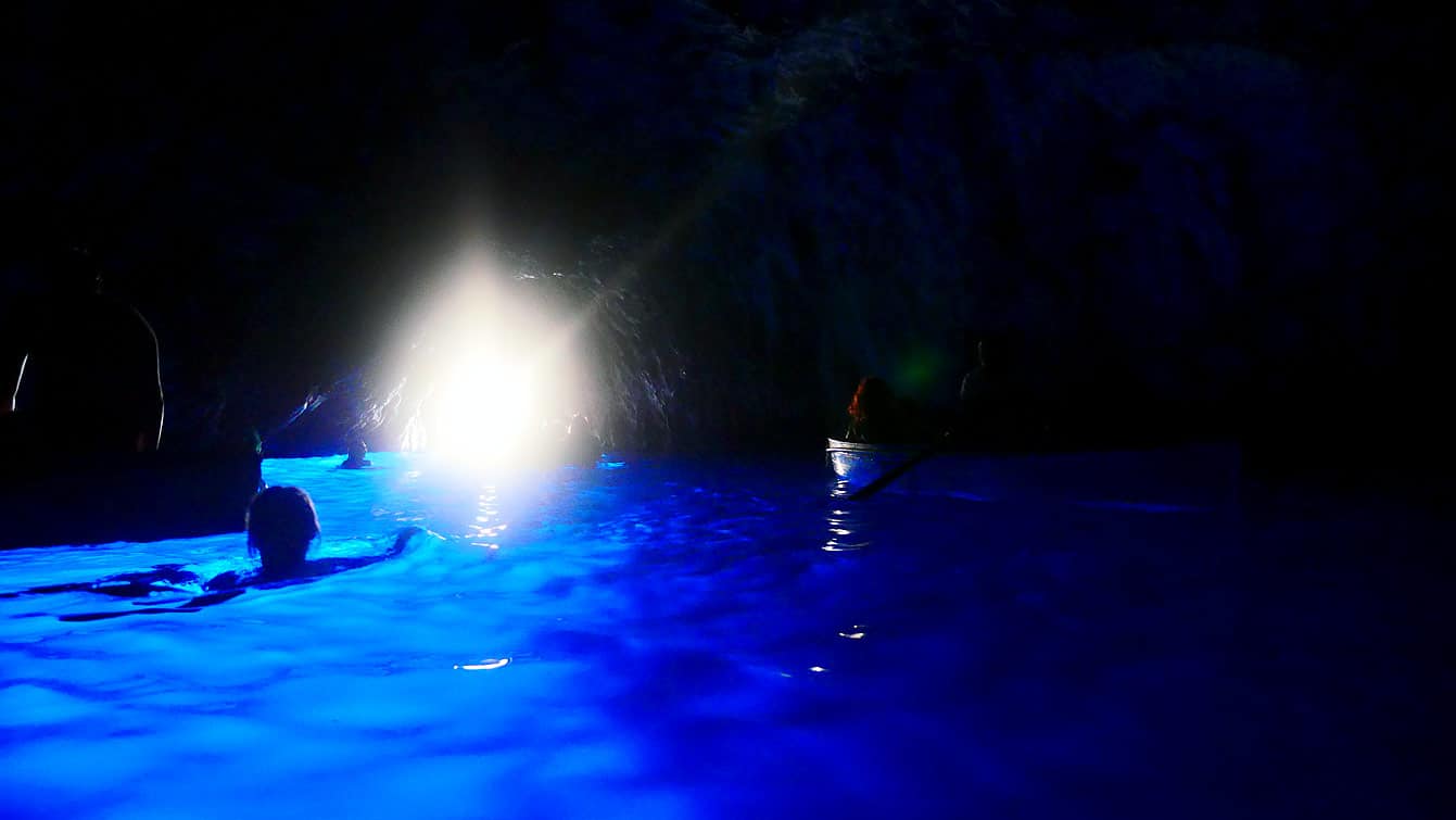 La magnifique grotta Azzurra